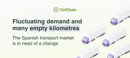 Fluctuating demand and many empty kilometres, the Spanish transport market is in need of change