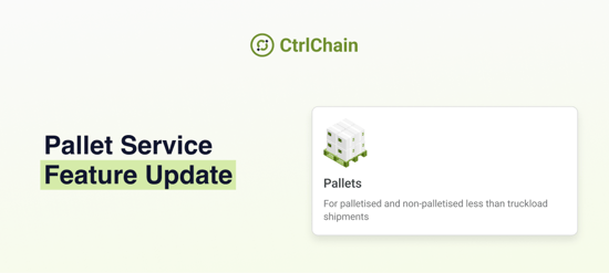 New Feature - Pallet Service