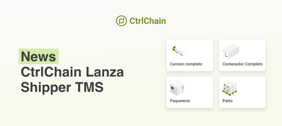 CtrlChain lanceert Shipper TMS