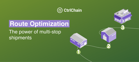 The power of multi-stop shipments: route optimization